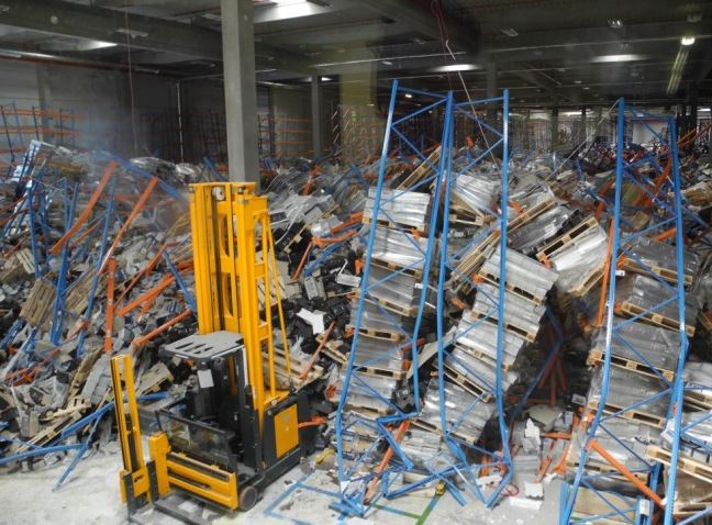 Pallet Racking Accidents That Occur With Forklift