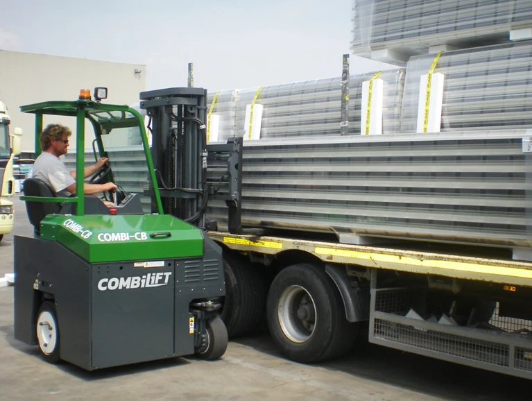 Multidirectional truck and side loader