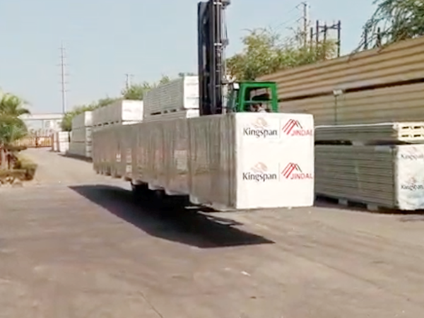 forklift for insulated panel manufacturing plants
