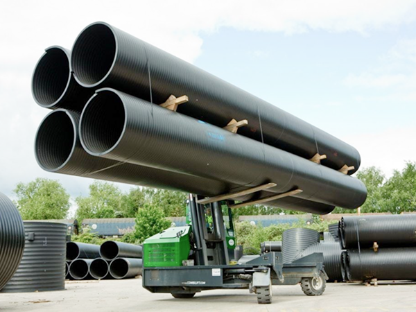 steel pipe handling forklift India