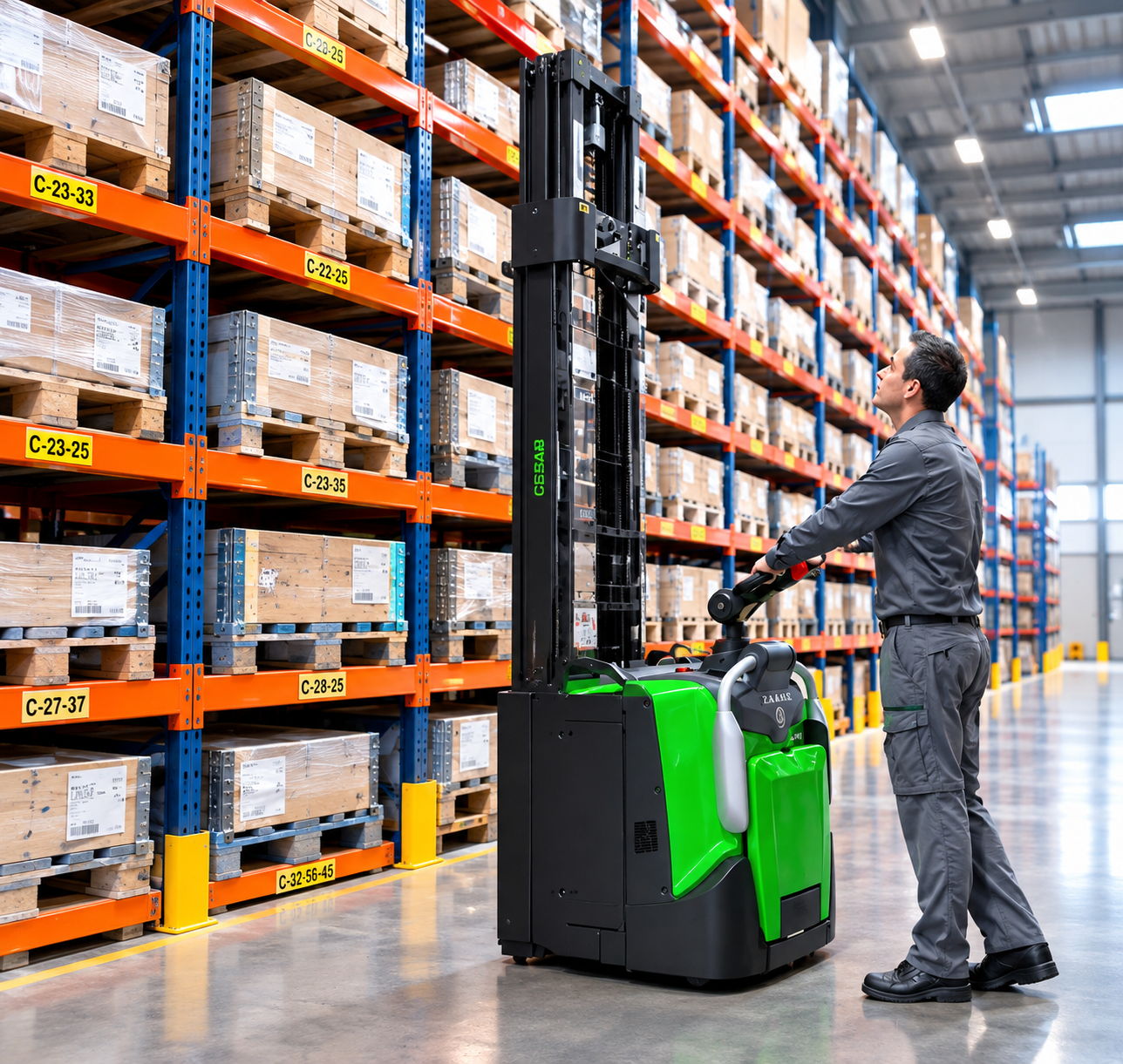 Multidirectional forklifts, tuggers and power pushers for in-process material handling in warehouses across Tamil Nadu